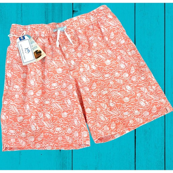 Southern Tide Other - NEW Southern Tide Boys' XL(16) Shell of a Good Time Swim Trunks Shorts-$59.50